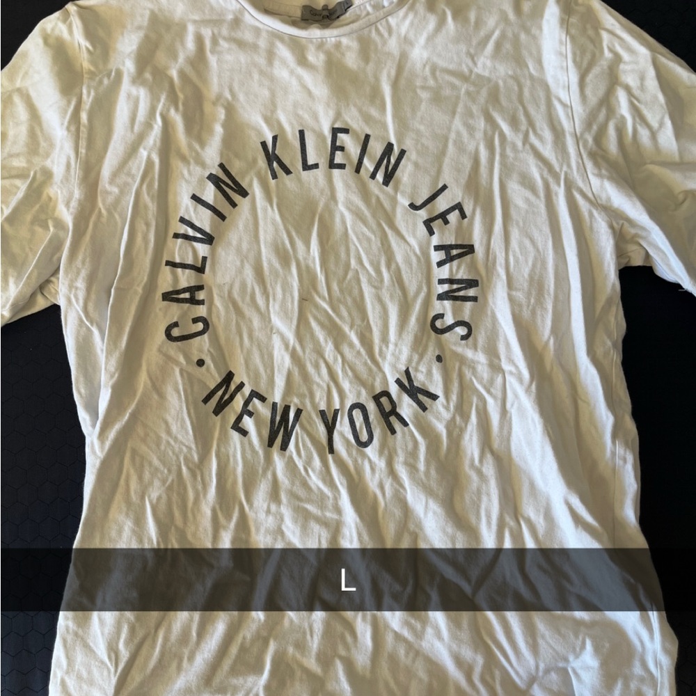 Calvin Klein White T-Shirt